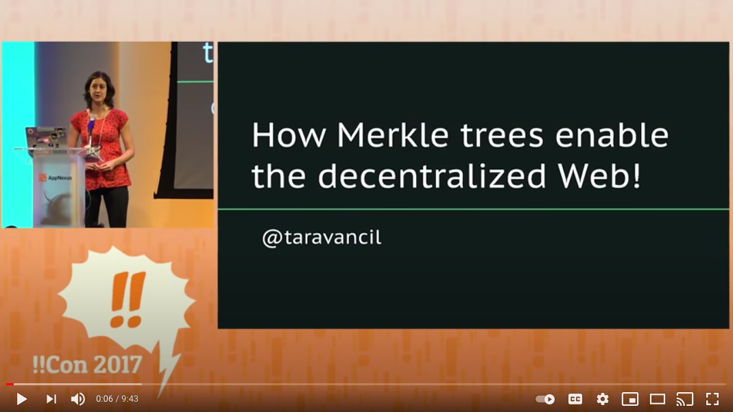 Video: How Merkle Trees Enable the Distributed Web